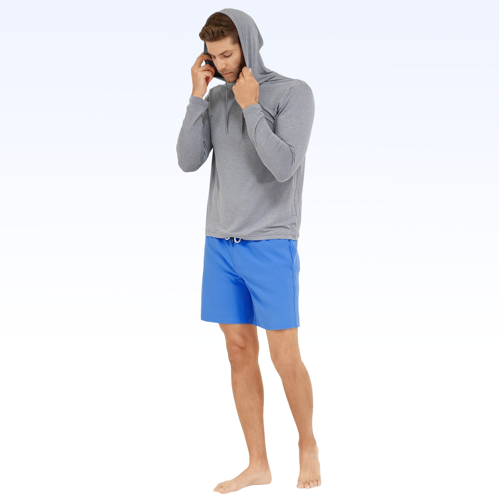 SSUN - UNISEX BAMBOO LIGHTWEIGHT HOODIE UPF50+