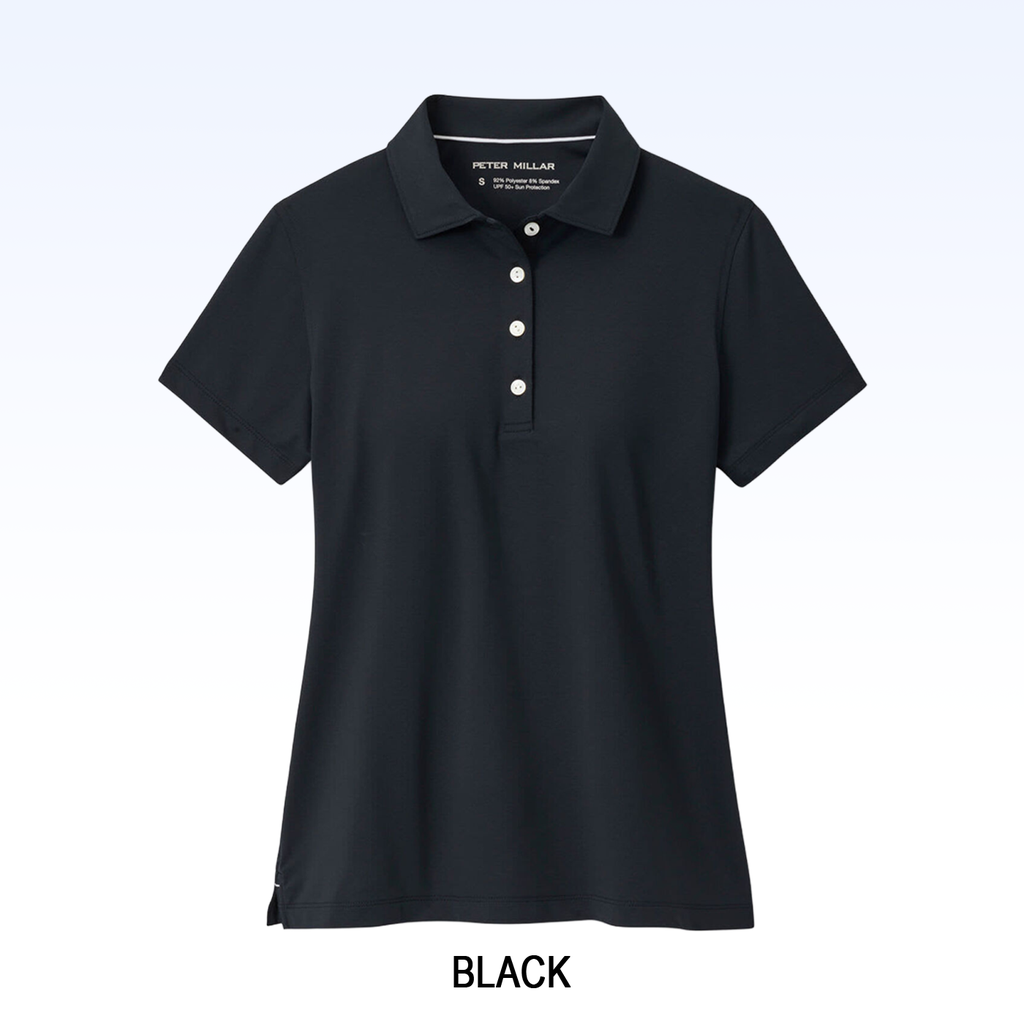 PETER MILLAR WOMEN'S SHORT SLEEVE BUTTON POLO