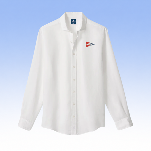 JOHNNIE-O LINEN BLEND BUTTON DOWN SHIRT - MCCARTHY SOLID