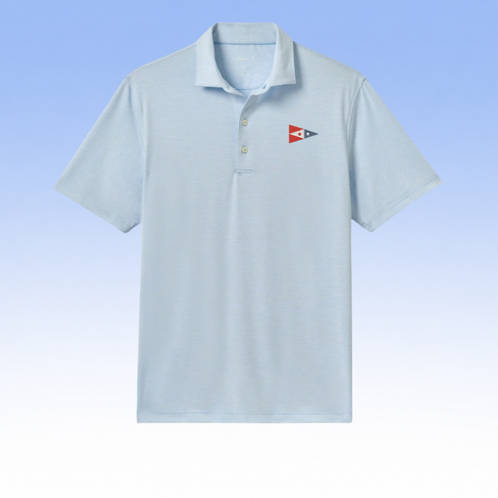 JOHNNIE-O PERFORMANCE JERSEY JR. POLO - LYNDONN STRIPE