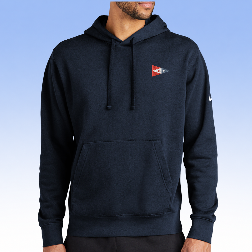 NIKE CLUB FLEECE SLEEVE SWOOSH PULLOVER HOODIE - UNISEX