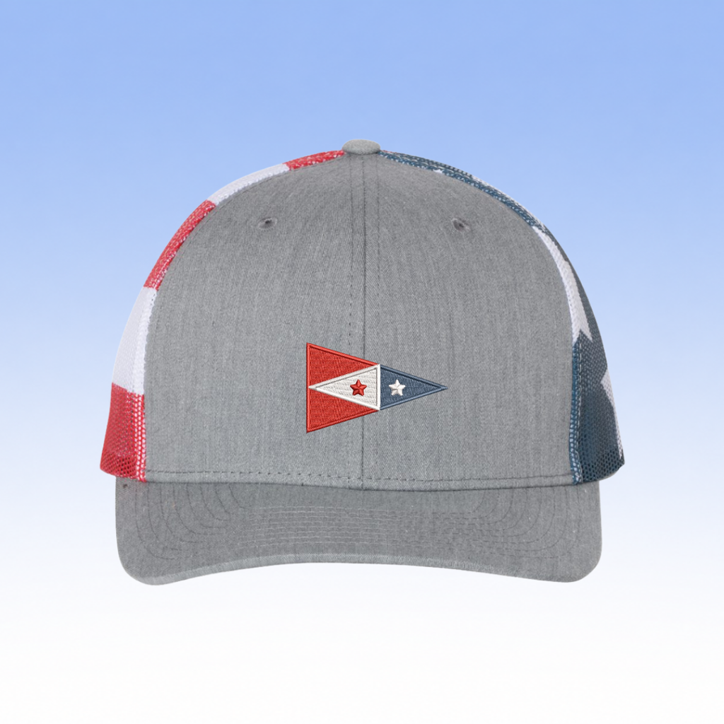 PRINTED MESH TRUCKER CAP